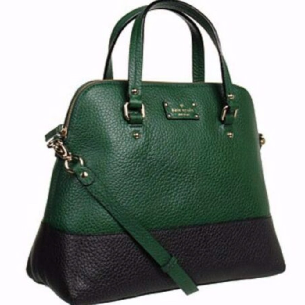 NWT Kate Spade Grove Court Pebbled Leather Purse